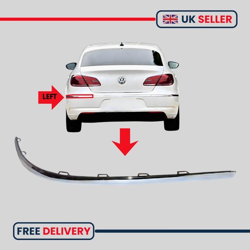 Rear tail chrome trim - rear,