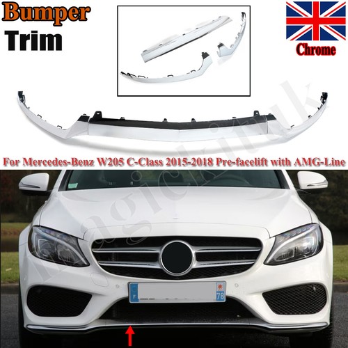 3pcs chrome front - front, lower