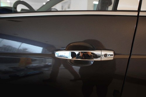 Auto clover chrome door - auto,