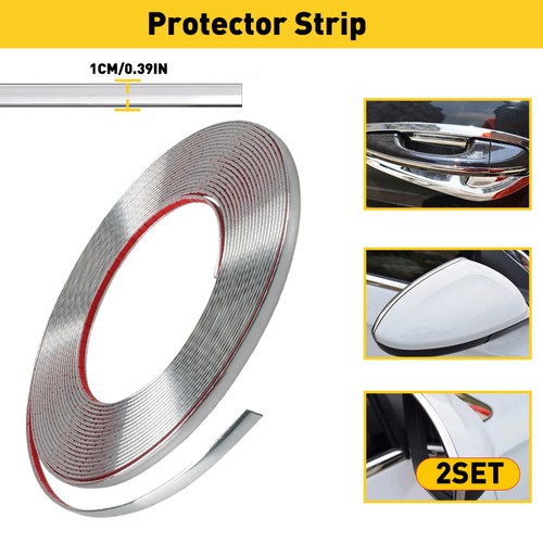 Metre chrome trim - 2x, strip