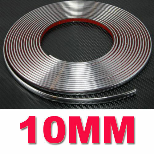 10mm 15m chrome car - 10mm,