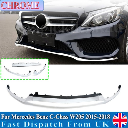 3pcs chrome front bumper lower - 3pcs,