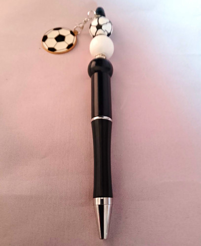 Beaded charm ballpoint - charm,