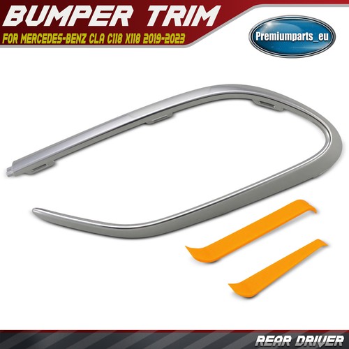 Rear right chrome - bumper, trim
