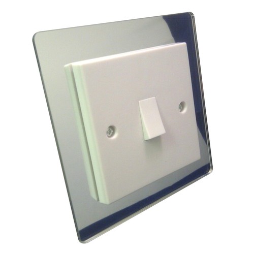 Single switch socket surround - single,
