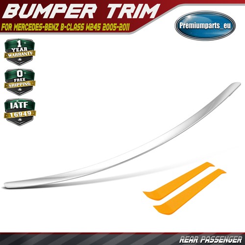 Rear left chrome bumper - rear,