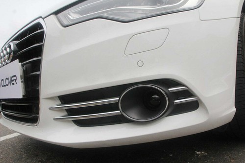 Auto clover chrome fog - chrome, lamp